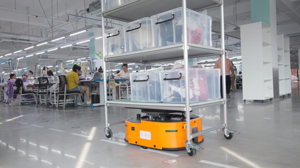 Testing AGV at SHEIN's CIGM