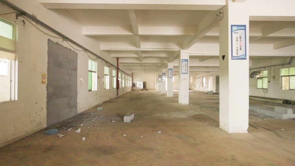 Renovation works at SHEIN's manufacturing partner site