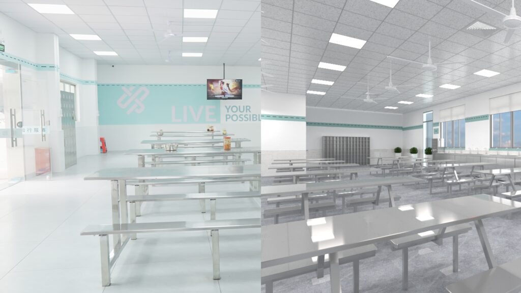 Upgraded canteen